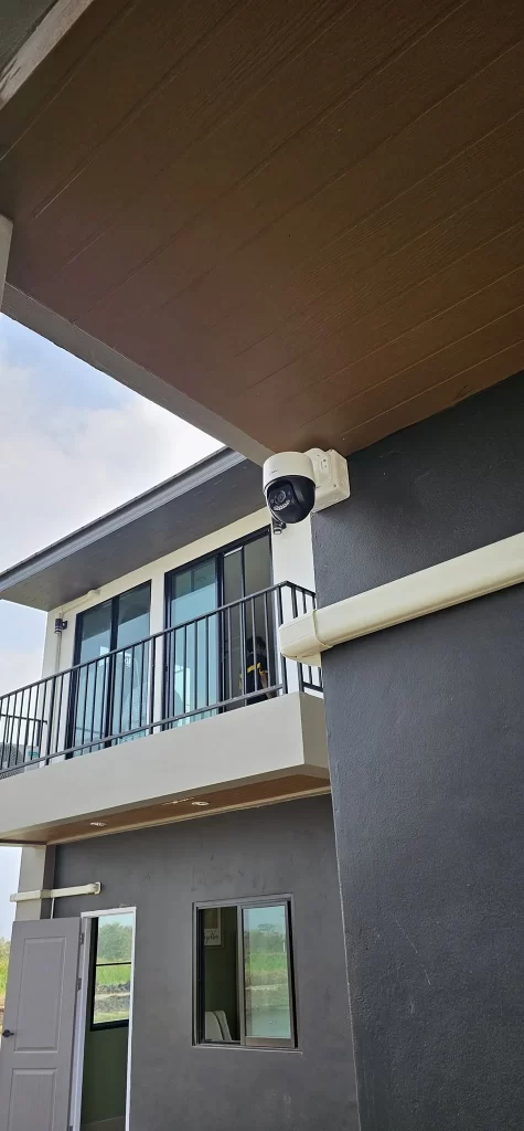 ติดตั้งกล้องวงจรปิด นนทบุรี ติดมุมบ้านภายนอก ครอบคลุมพื้นที่รอบบ้าน ภาพคมชัด