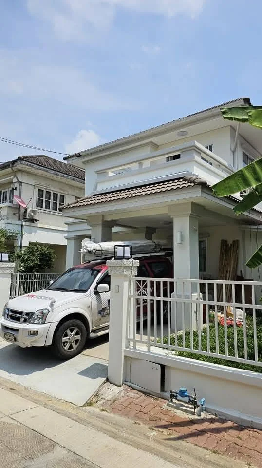 ติดตั้งกล้องวงจรปิด นนทบุรี บ้านพักอาศัย 2 ชั้น โดยทีมช่างมืออาชีพ TP CCTV