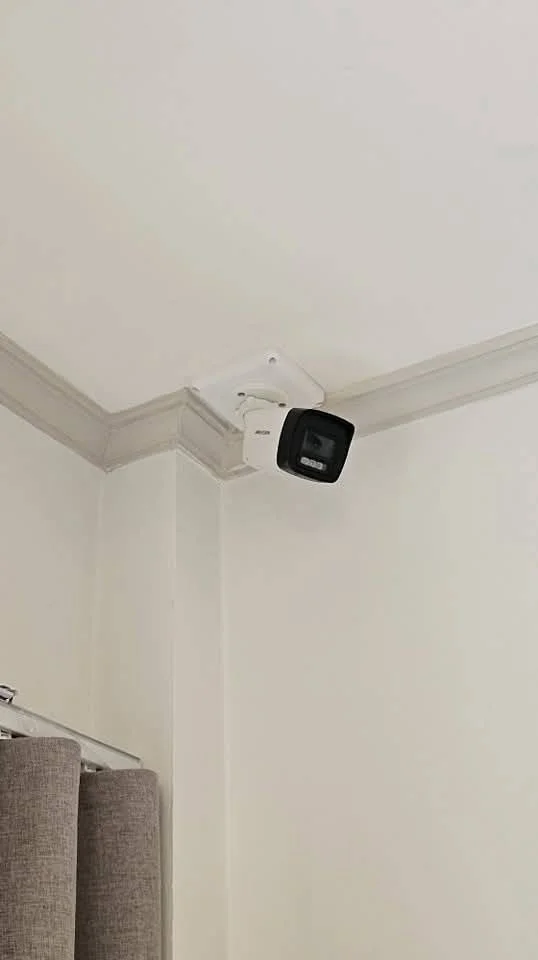 ติดตั้งกล้องวงจรปิด ภายในบ้าน นนทบุรี มุมห้อง ภาพคมชัด ดูผ่านมือถือได้
